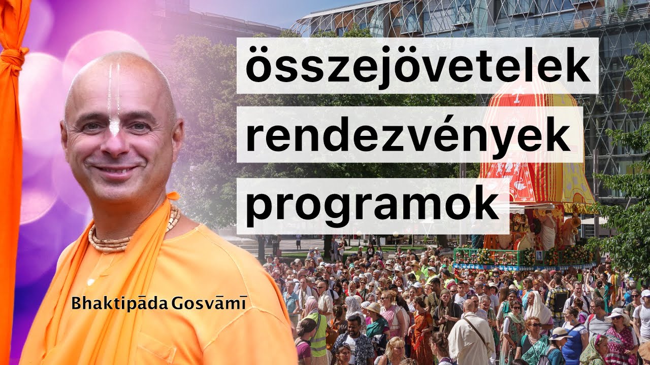 A fesztiválok hónapja. Bhaktipāda Gosvāmī