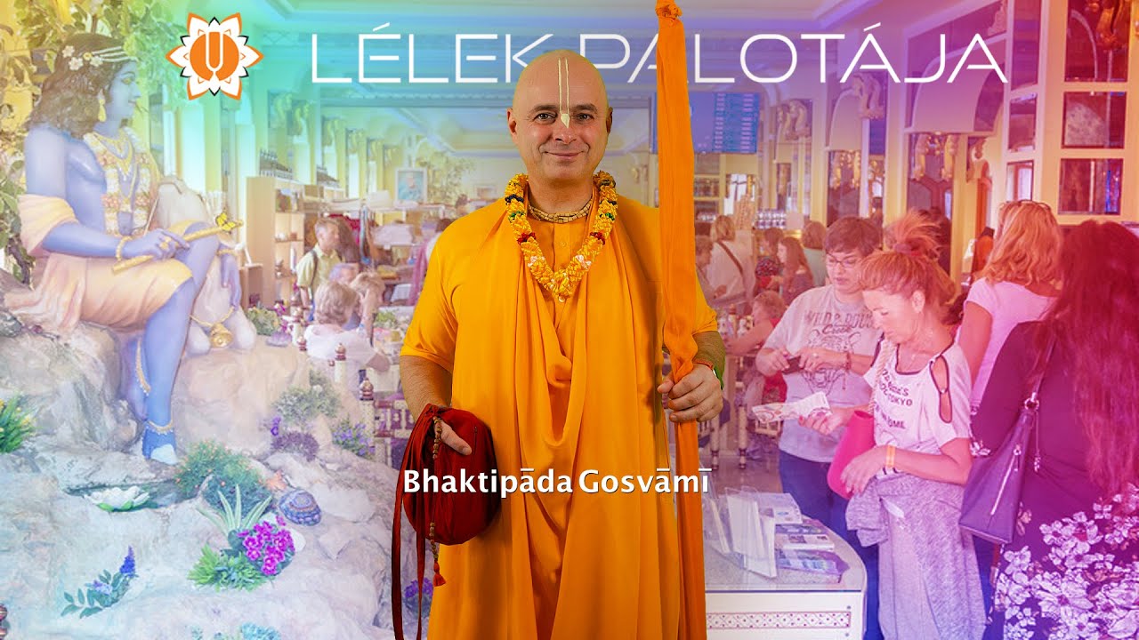Budapesti Krisna Templom. Bhaktipāda Gosvāmī