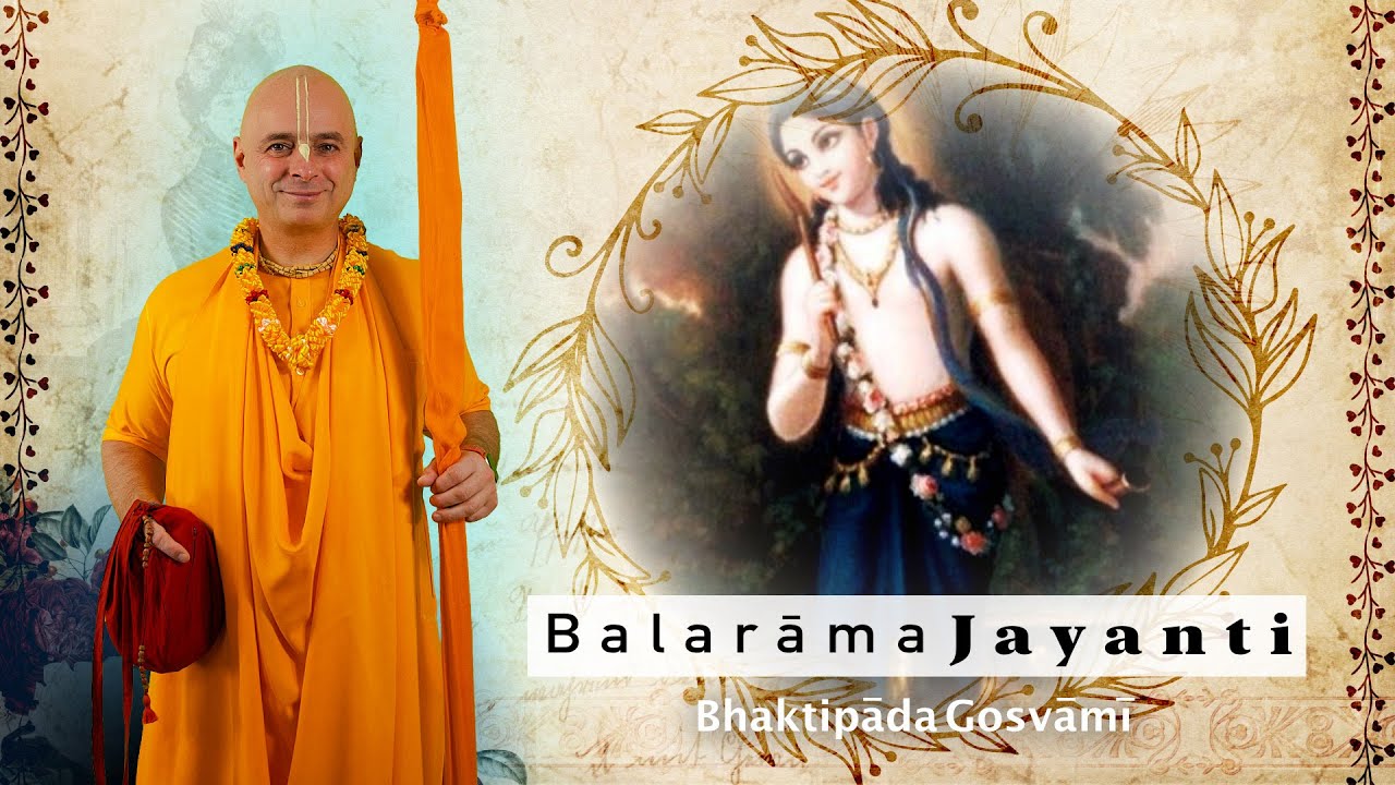 Balarāma Pūrnimā 2022. Bhaktipāda Gosvāmī  – 4K