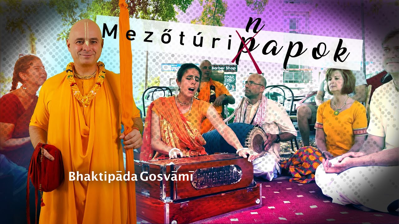 Bhaktipāda Gosvāmī a Mezőtúri napokra látogatott
