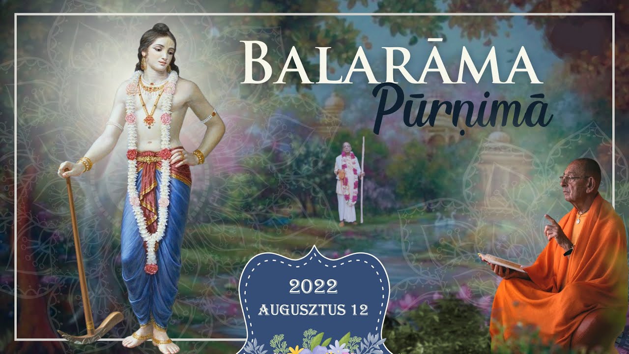 HU Śrī Balarāma pūrṇimā lecke Új Vraja-dhāmából