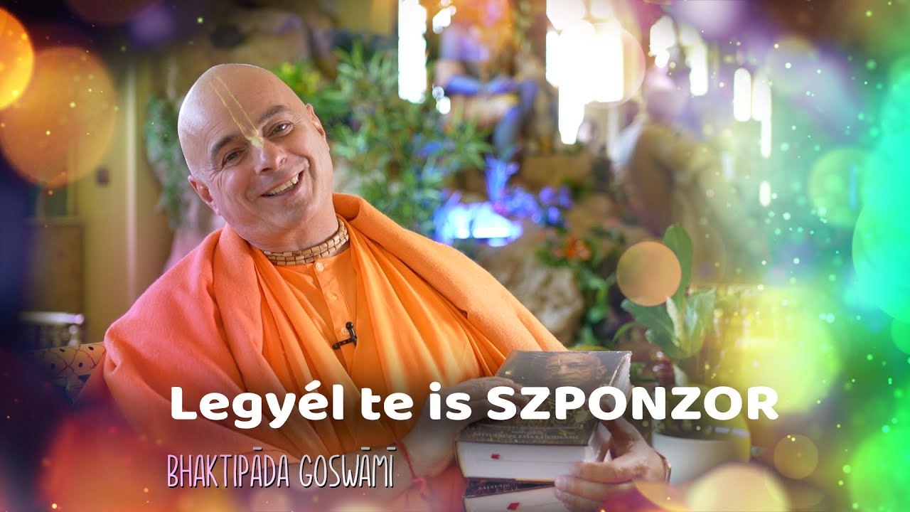 Legyél te is könyv szponzor. Bhaktipāda Gosvāmī