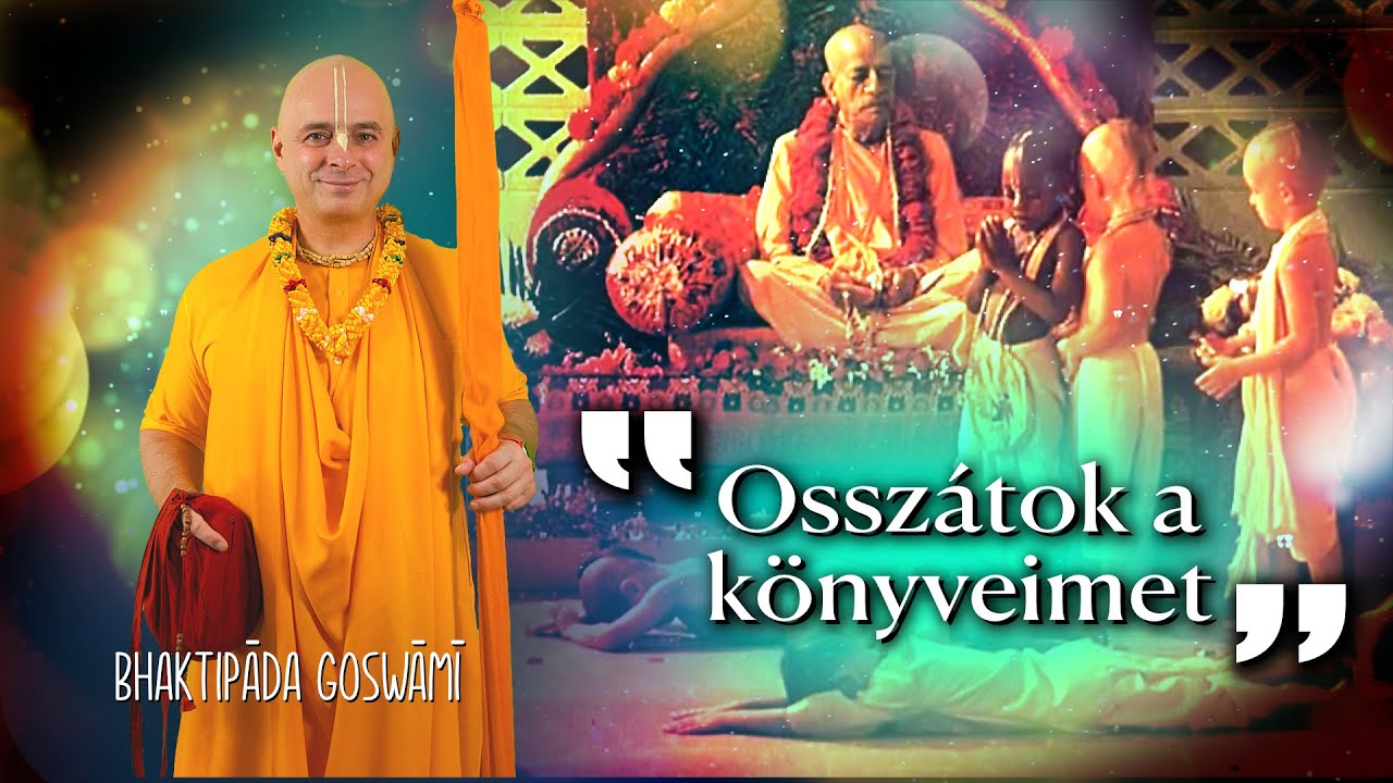 Maratoni lelkesítő a Krisna Völgyi gurukulásoknak. Bhaktipāda Gosvāmī