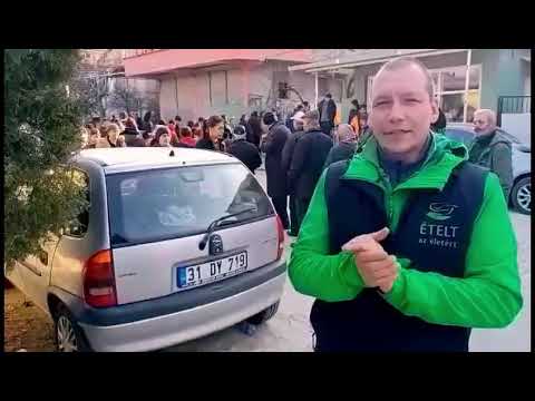 1000 adag étel naponta a törökországi földrengés sújtotta régió lakosságának