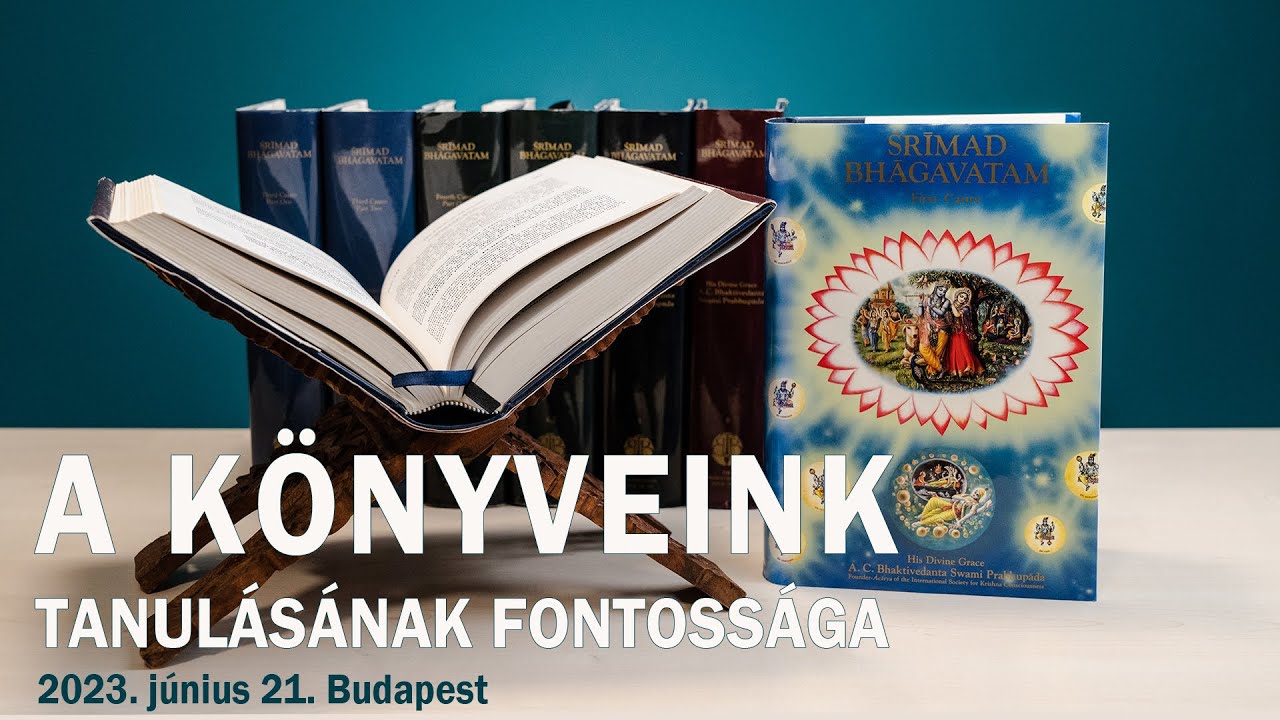 A könyveink tanulásának fontossága – 2023-06-21 | Sivarama Swami