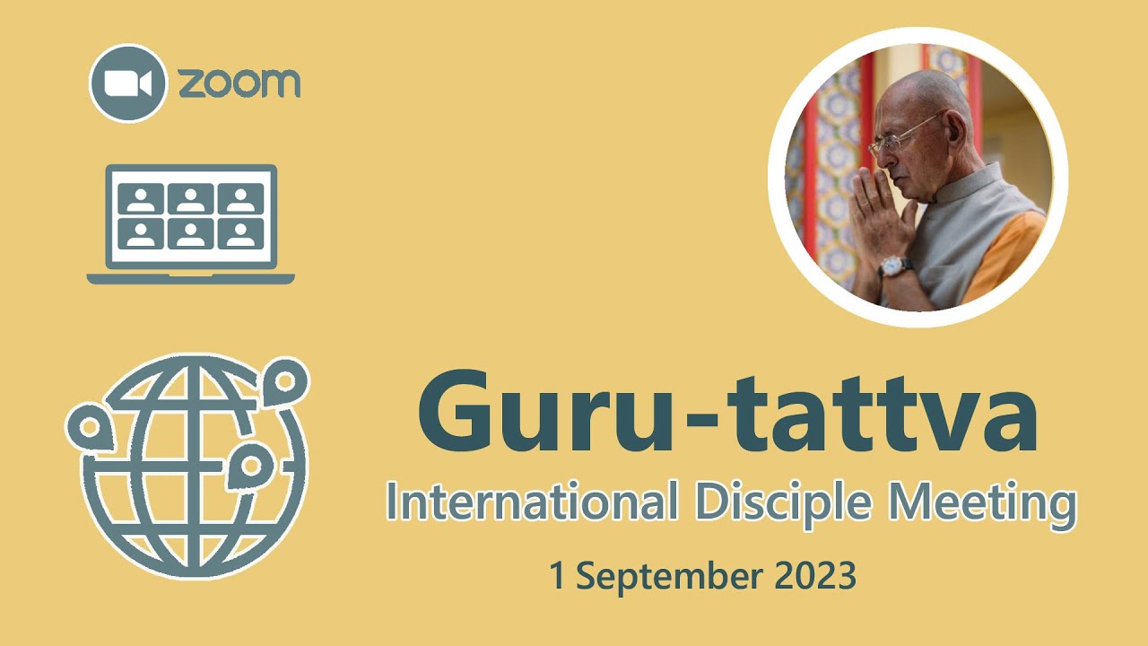 Disciple meeting – Guru tattva – 2023-09-01 | Sivarama Swami