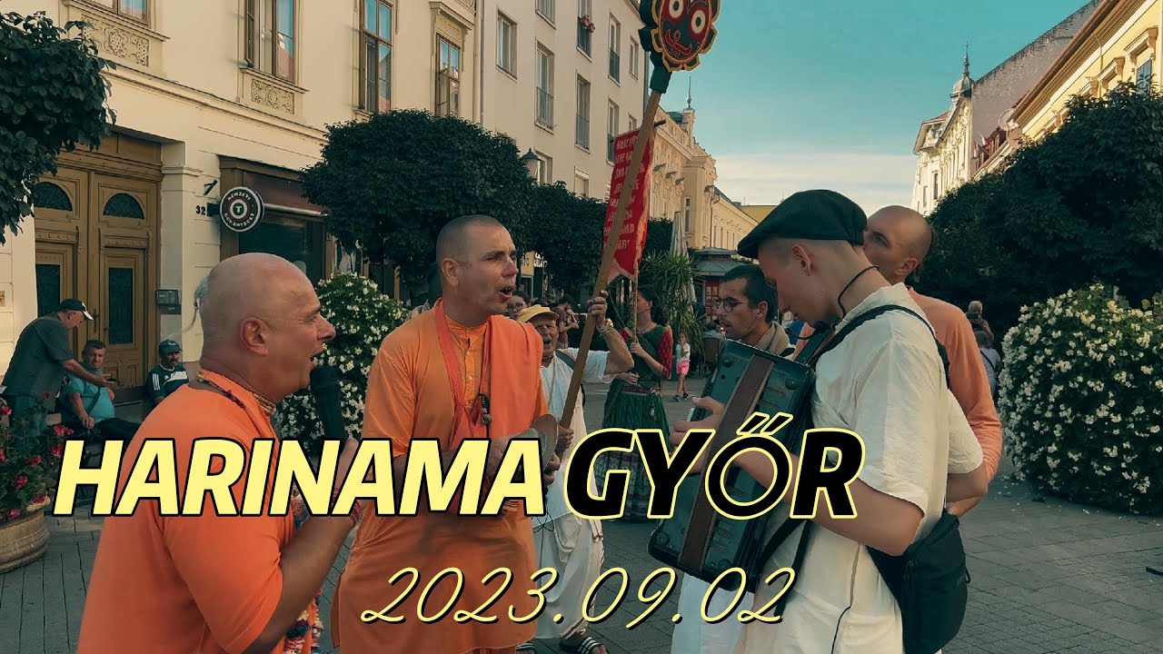 Hsarinama Győr 2023. Bhaktipāda Gosvāmī