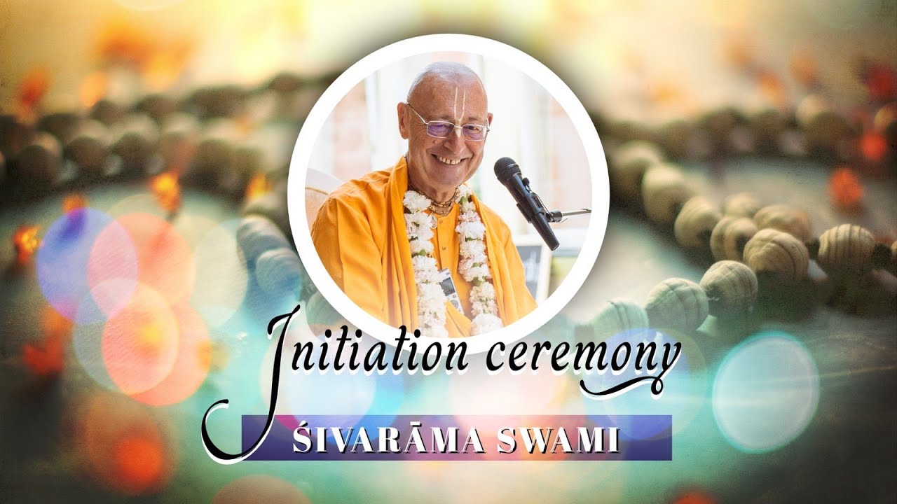 Initiation ceremony – 2023-09-16 | EN/TU | Śivarāma Swami