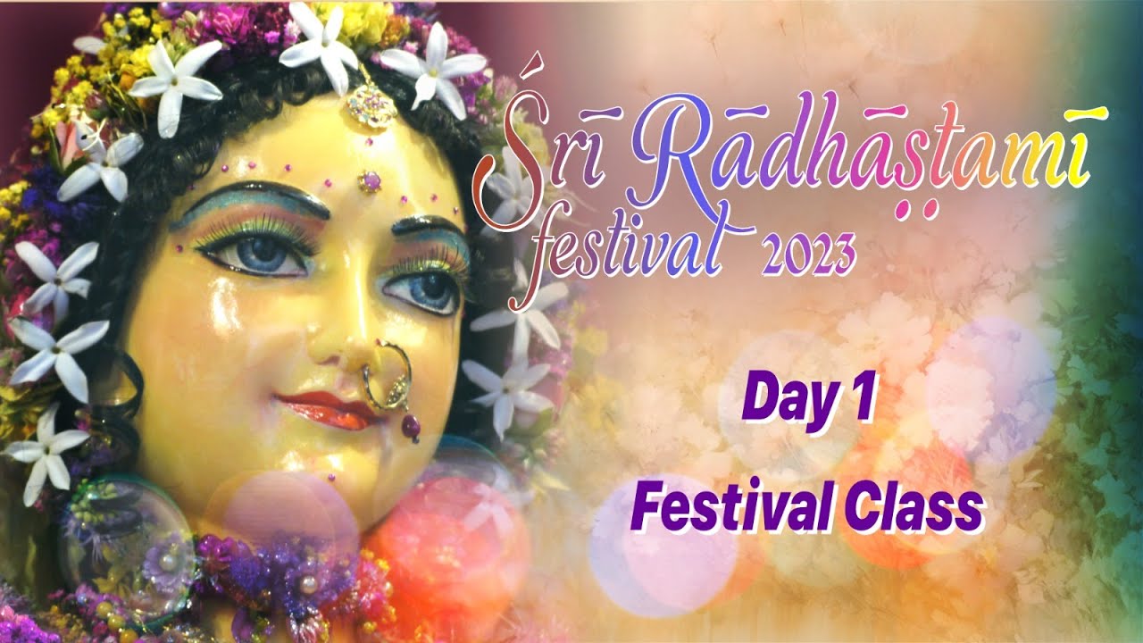 First Kṛṣṇa, then His energy – Śrī Rādhāṣṭamī Class EN/HU – 2023-09-23 | Śivarāma Swami