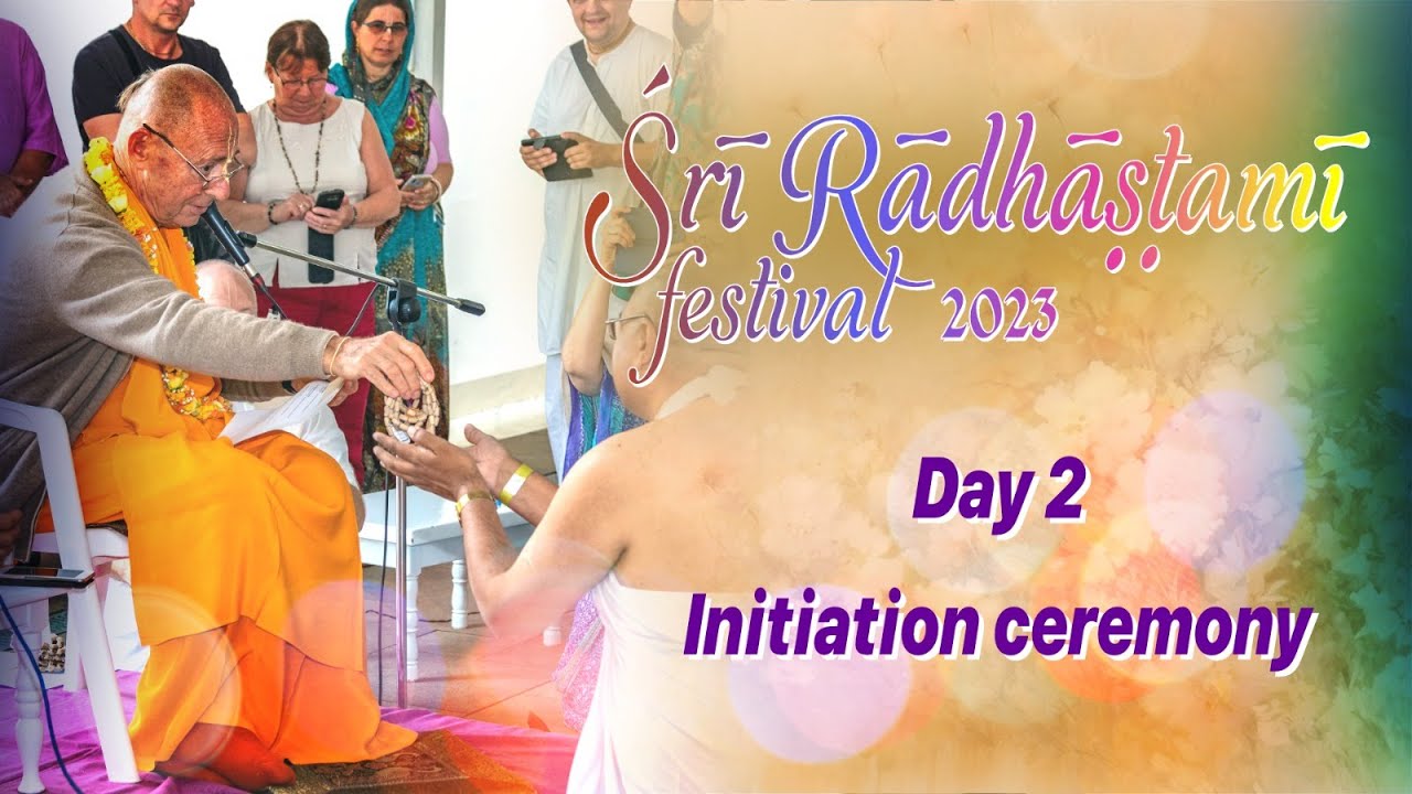 Initiation ceremony – 2023-09-24 | EN/HU | Śivarāma Swami