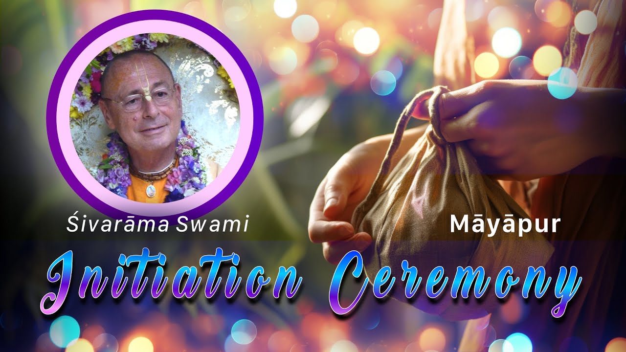 Initiation in Māyāpur – 2023-11-14 | Śivarāma Swami