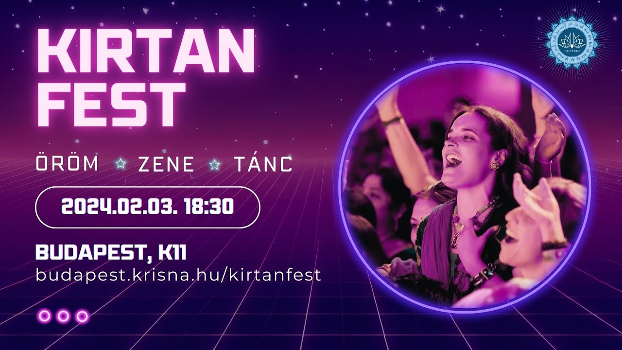 Kirtan Fest Budapest. Bhaktipāda Gosvāmī