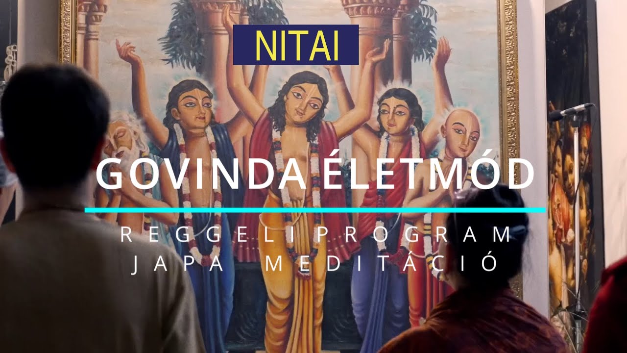 Reggeli program 4. rész: közös japa meditáció