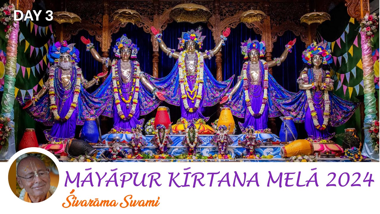 Māyāpur Kīrtana Melā – 2024-03-10 | Śivarāma Swami