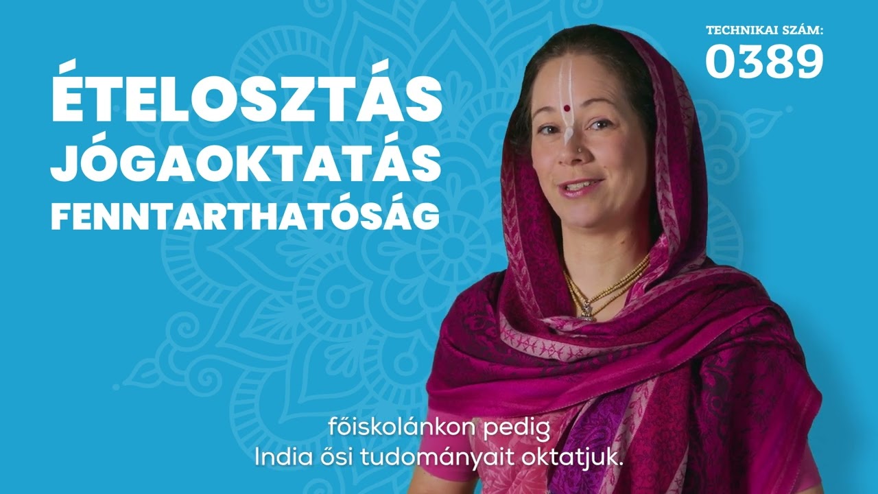 Támogasd adód 1 %-ával a Krisna Egyházat!