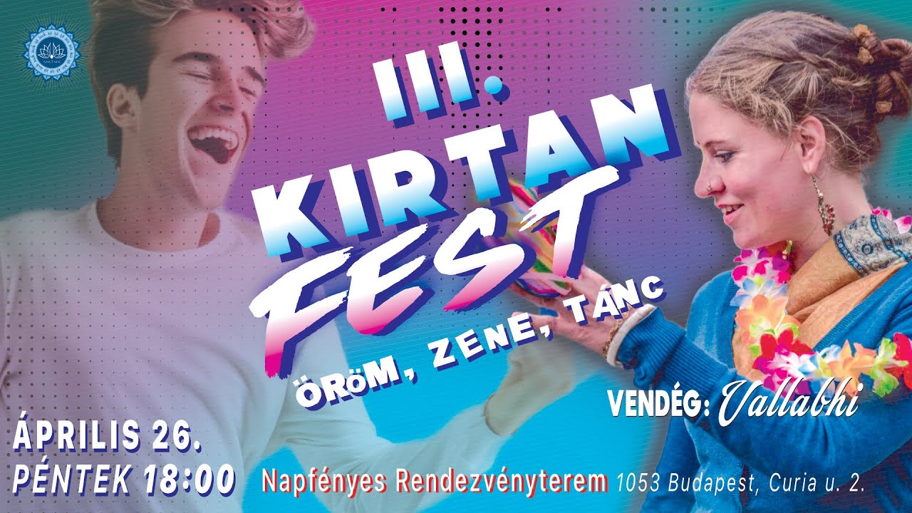 3. Kirtan Fest. Szórakozás profi zenészekkel. Bhaktipāda Gosvāmī