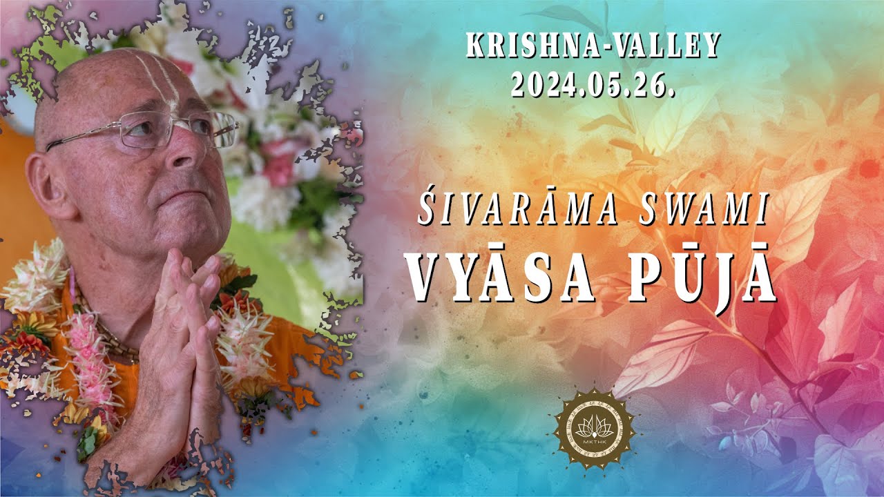 Śrīla Śivarāma Swami Mahārāja Vyāsa-pūjā ceremony 2024