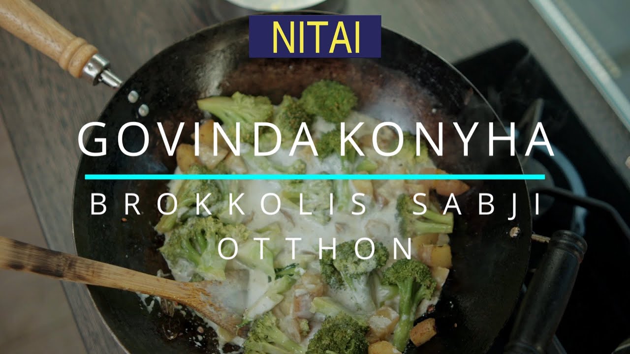 Brokkolis sabji otthon