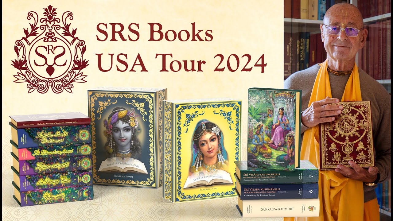 SRS Books USA Tour 2024 | Śivarāma Swami