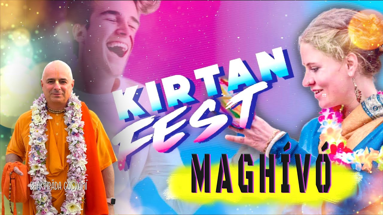 Gyere el te is. Kirtan fest. Bhaktipāda Gosvāmī