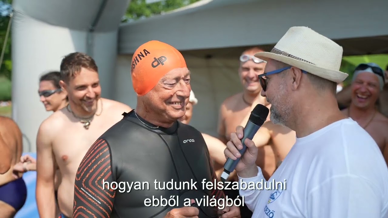 KrisnaNews: Miért ússza át a Balatont egy lelkész?