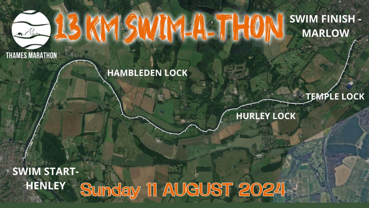 THAMES SWIM-A-THON for ARABIC BHĀGAVATAM