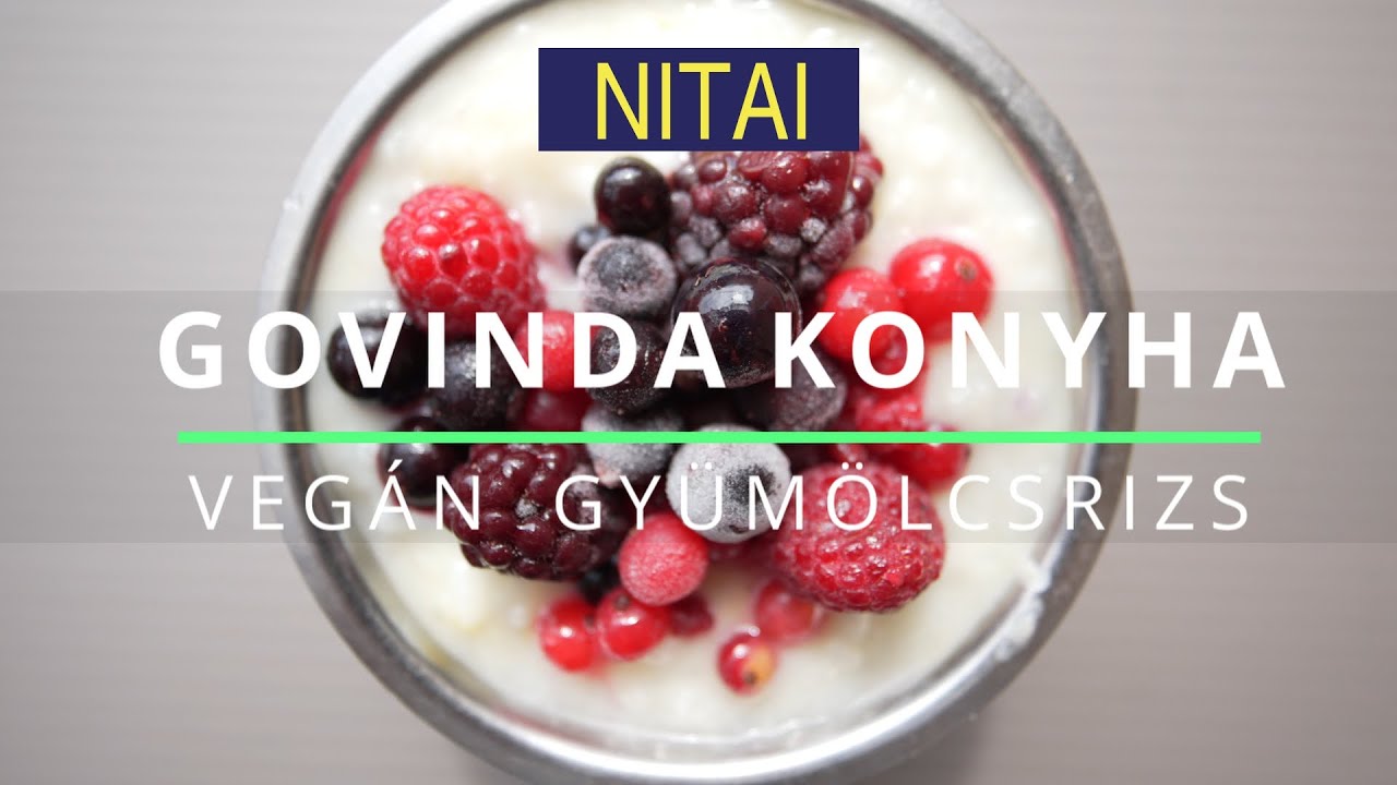 Vegán Gyümölcsrizs