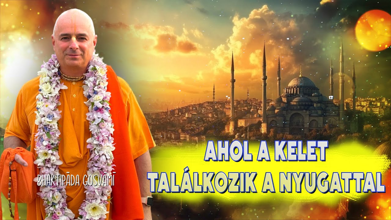 Istanbul, Törökország. Bhaktipāda Gosvāmī