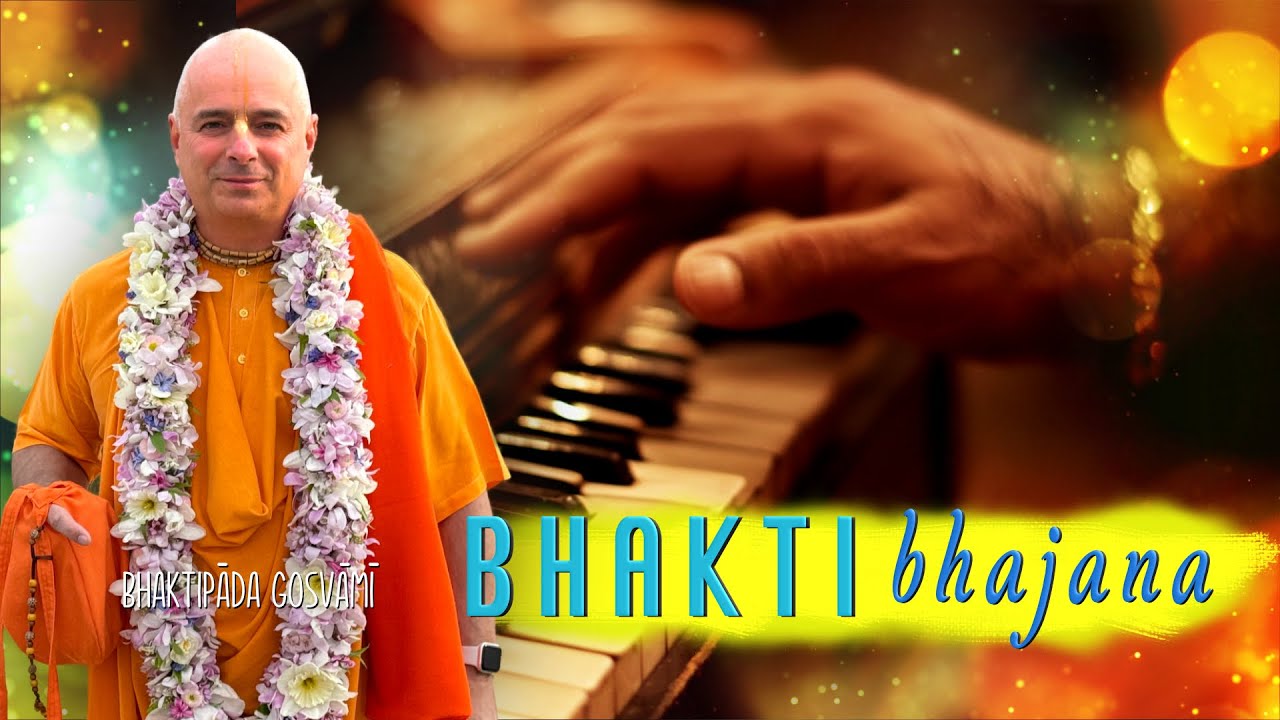 Bhajana szertartás. Bhaktipāda Gosvāmī