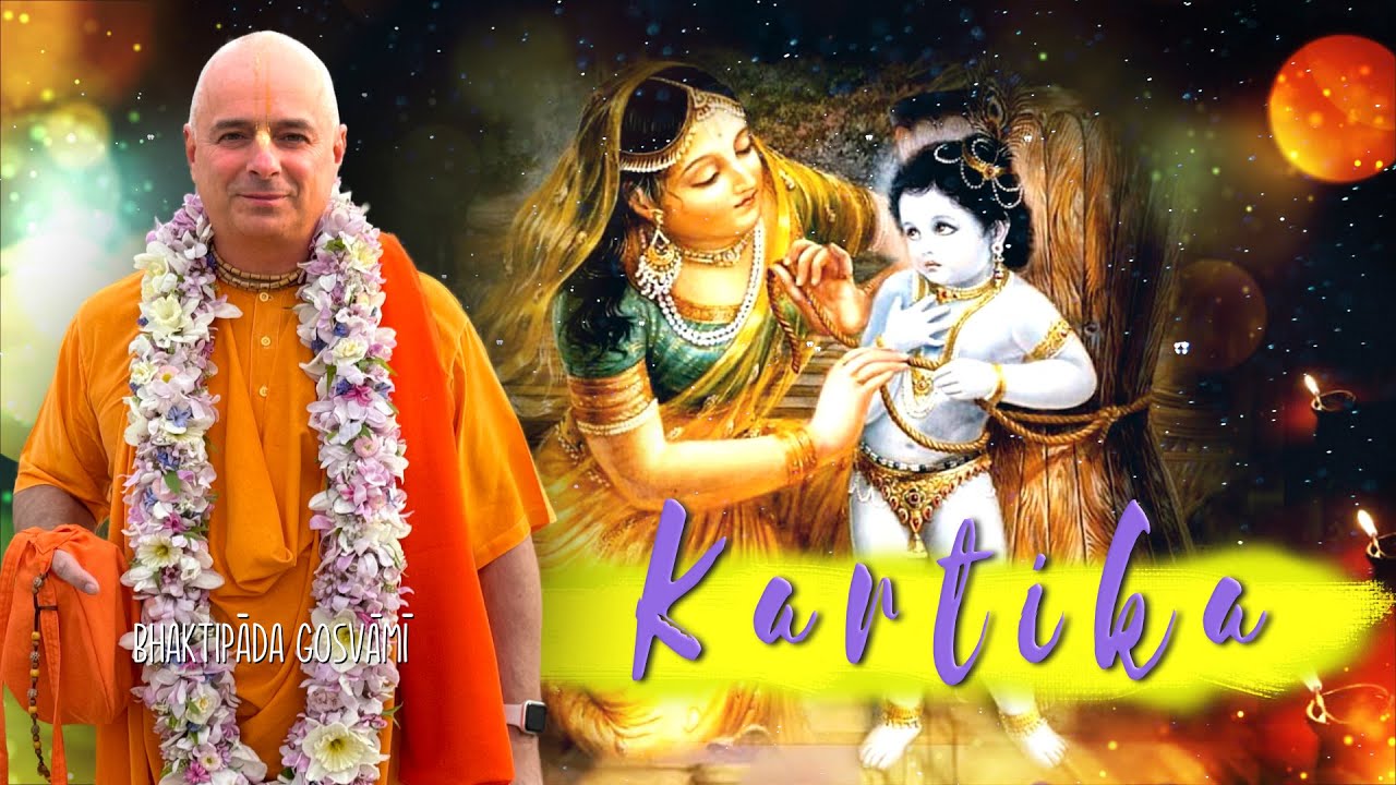Jókívánságok Kartik alkalmából. Bhaktipāda Gosvāmī