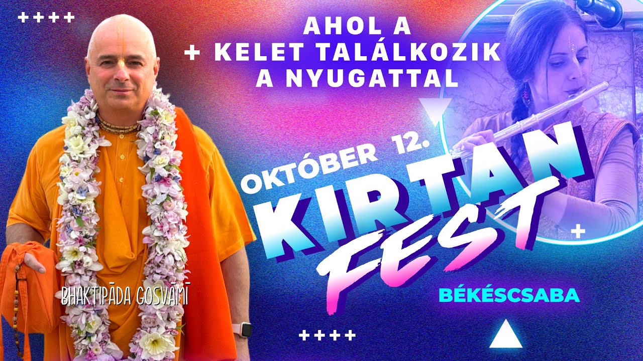 Kirtan Fest Békéscsaba 2024. Részlet. Bhaktipāda Gosvāmī