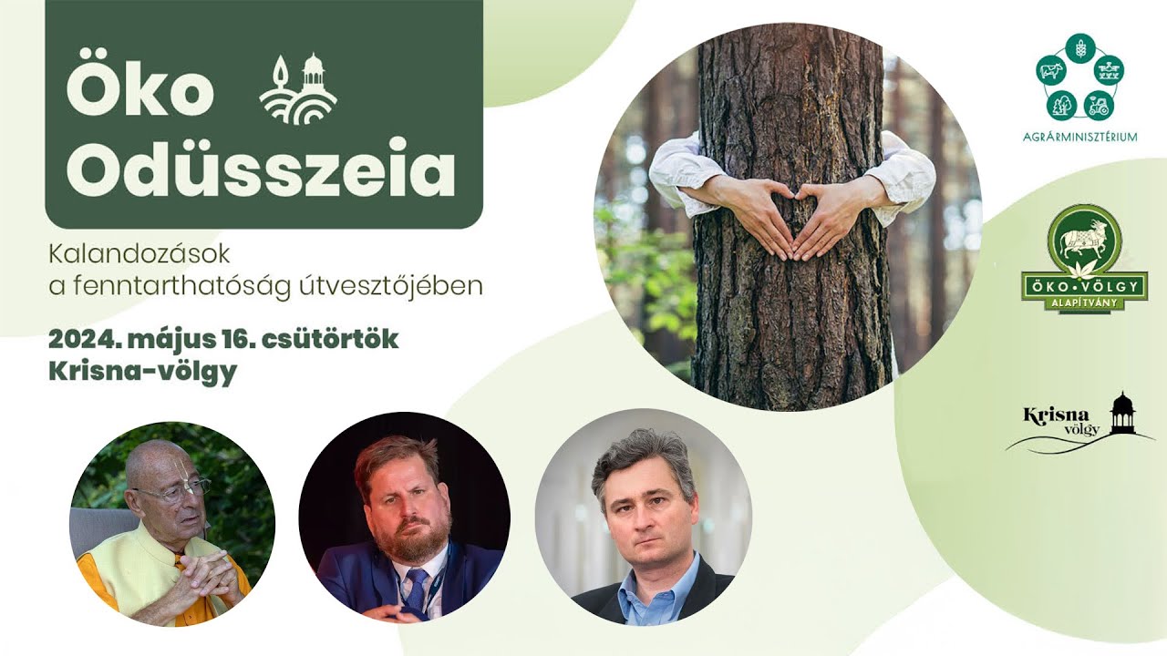 A fenntartható társadalom kihívásai – Öko Odüsszeia 2024-05-15 | Śivarāma Swami