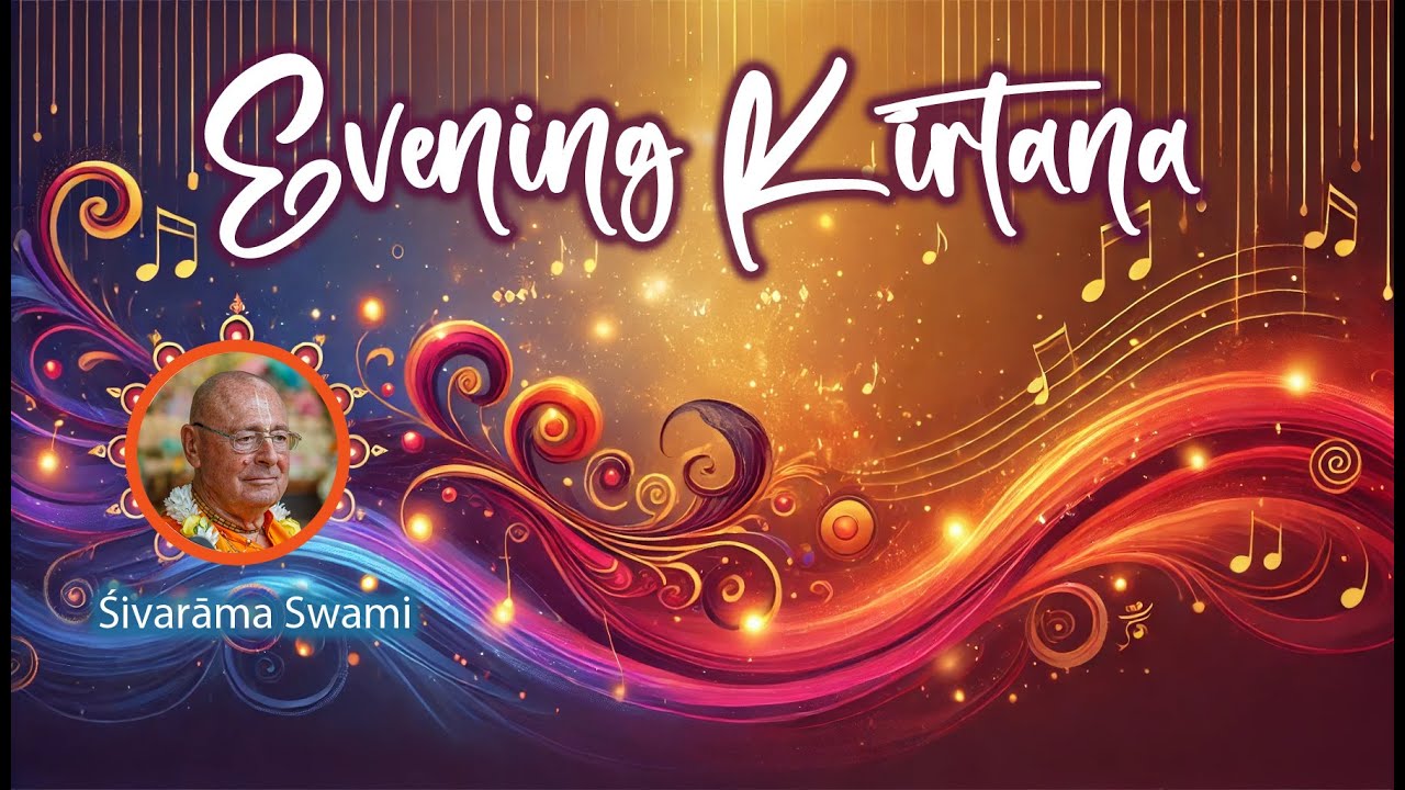 Evening rooftop kīrtana – 2024-11-23 | Śivarāma Swami
