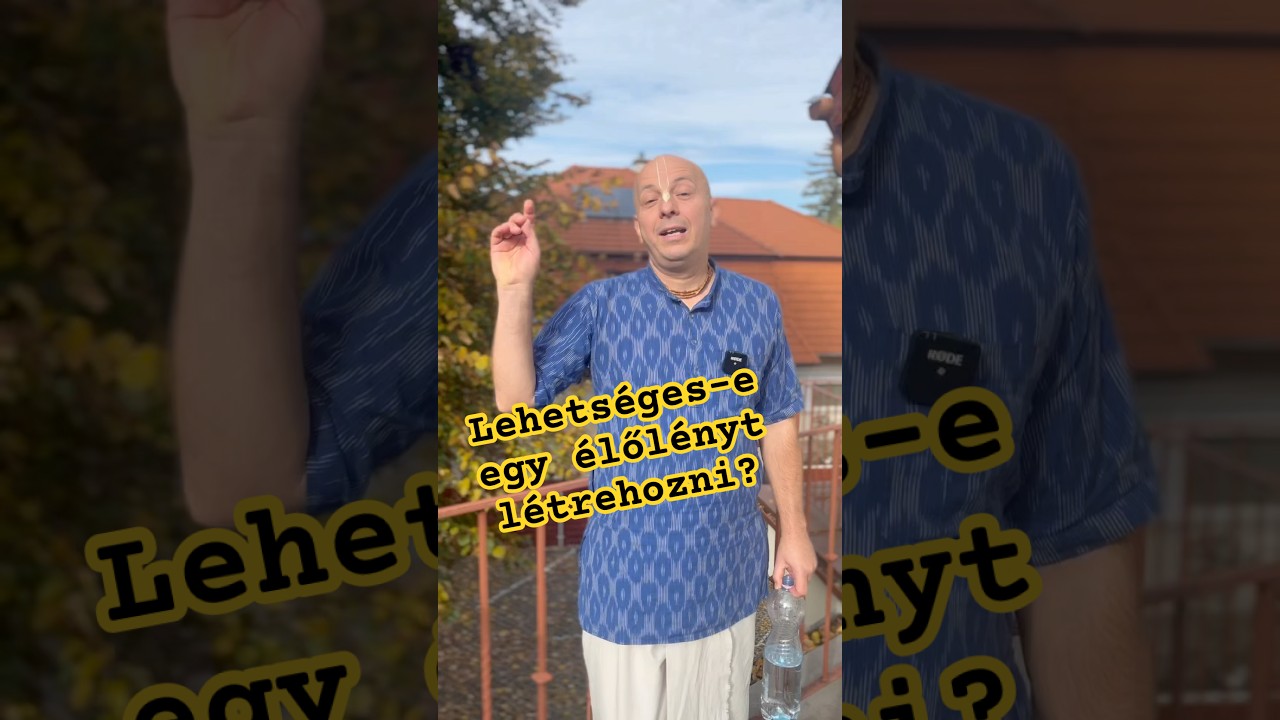 Lehetséges-e egy élőlényt létrehozni? #jógafőiskolája #megvilágosodás