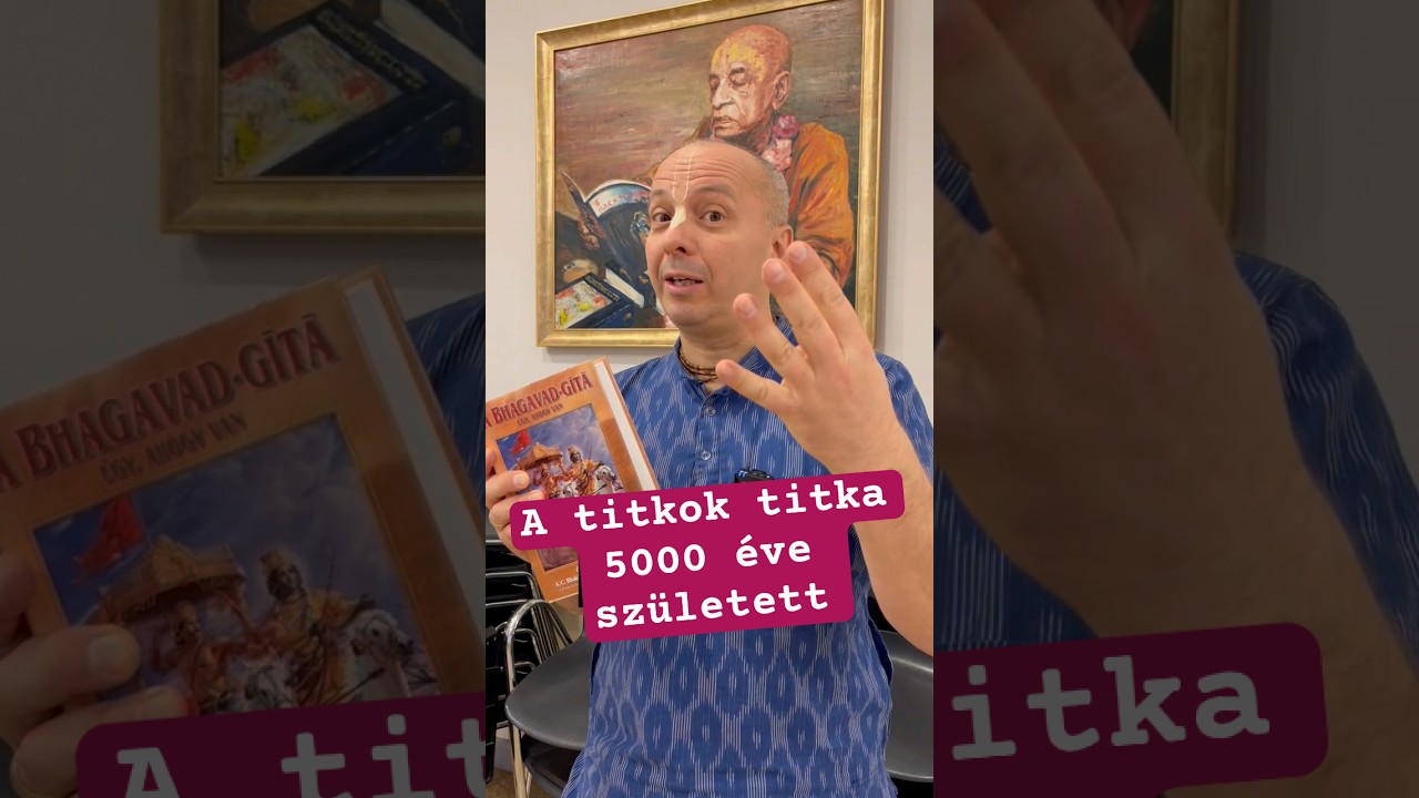 Lehet egy könyvnek születésnapja? A jóga alapirodalma,ezen a napon hangzott el,bő 5000évvel ezelőtt.