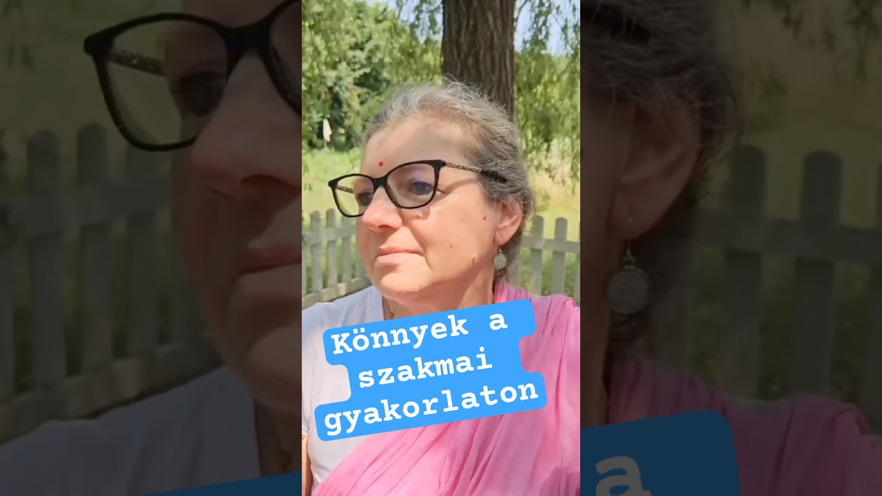 Könnyek és mosolyok a szakmai gyakorlaton. Legyél a hallgatónk te is szeptembertől #jógafőiskolája