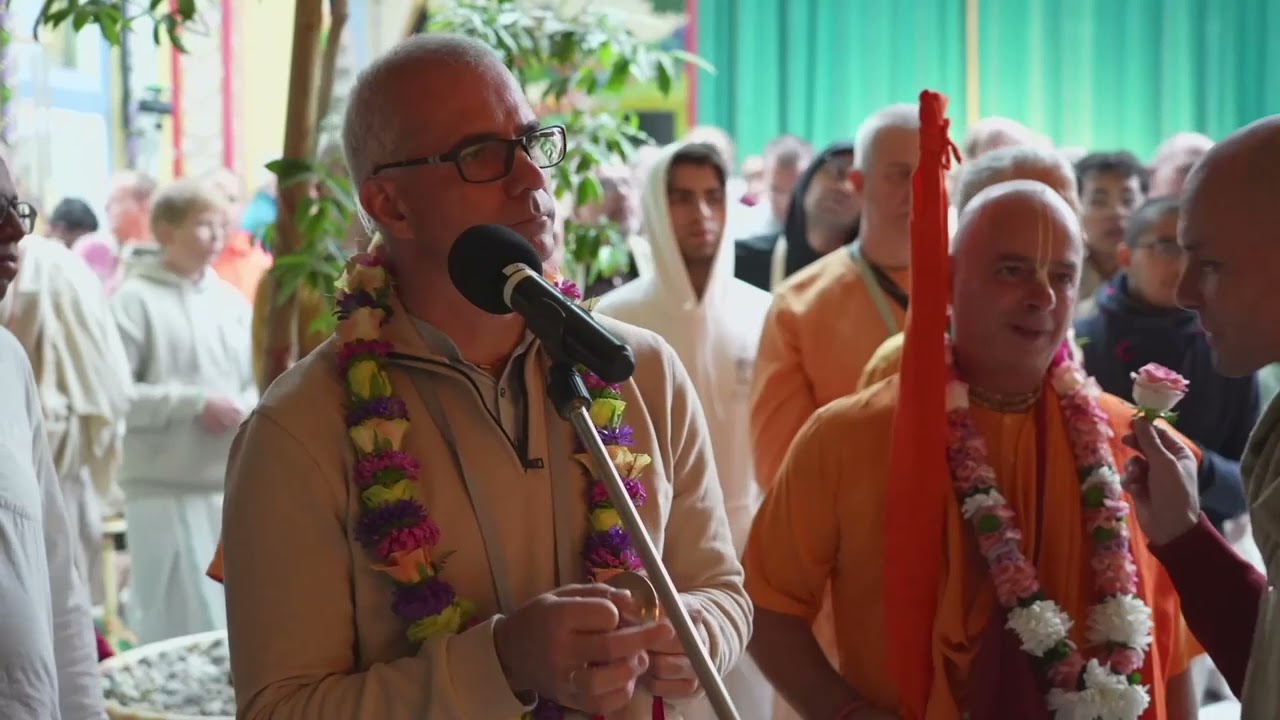 Radha Krisna Prabhu – Radhastami morning kirtan