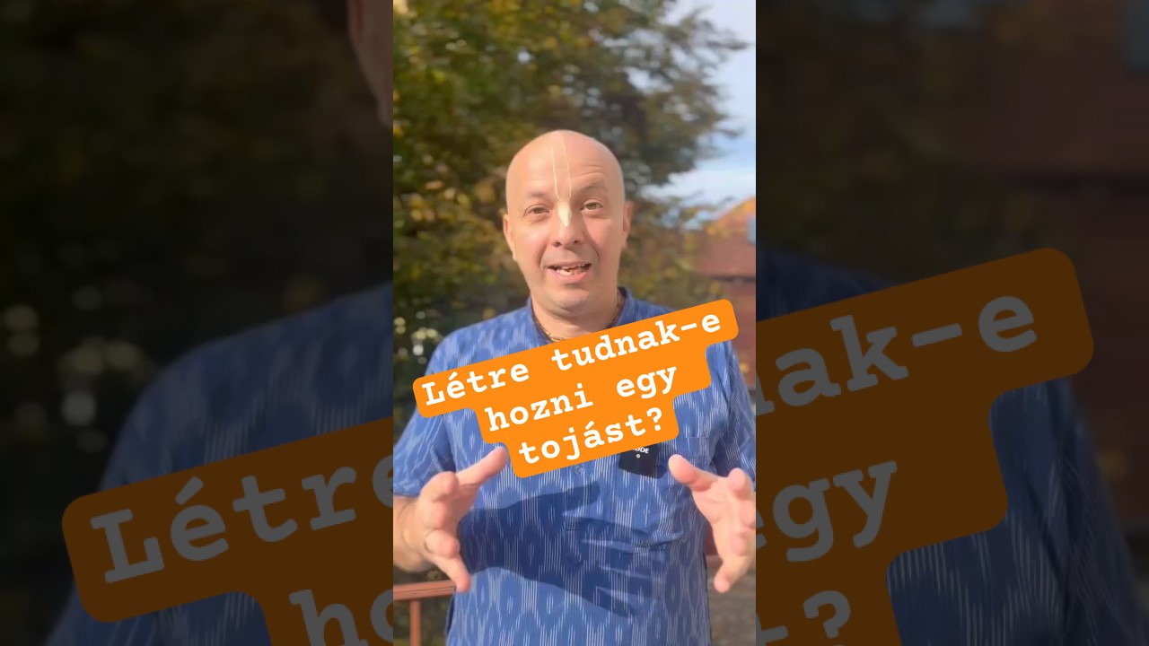 Te felmernéd tenni ezt a pimasz kérdést? Mi még választ is kaptunk. #jógafőiskolája #bhaktivedanta