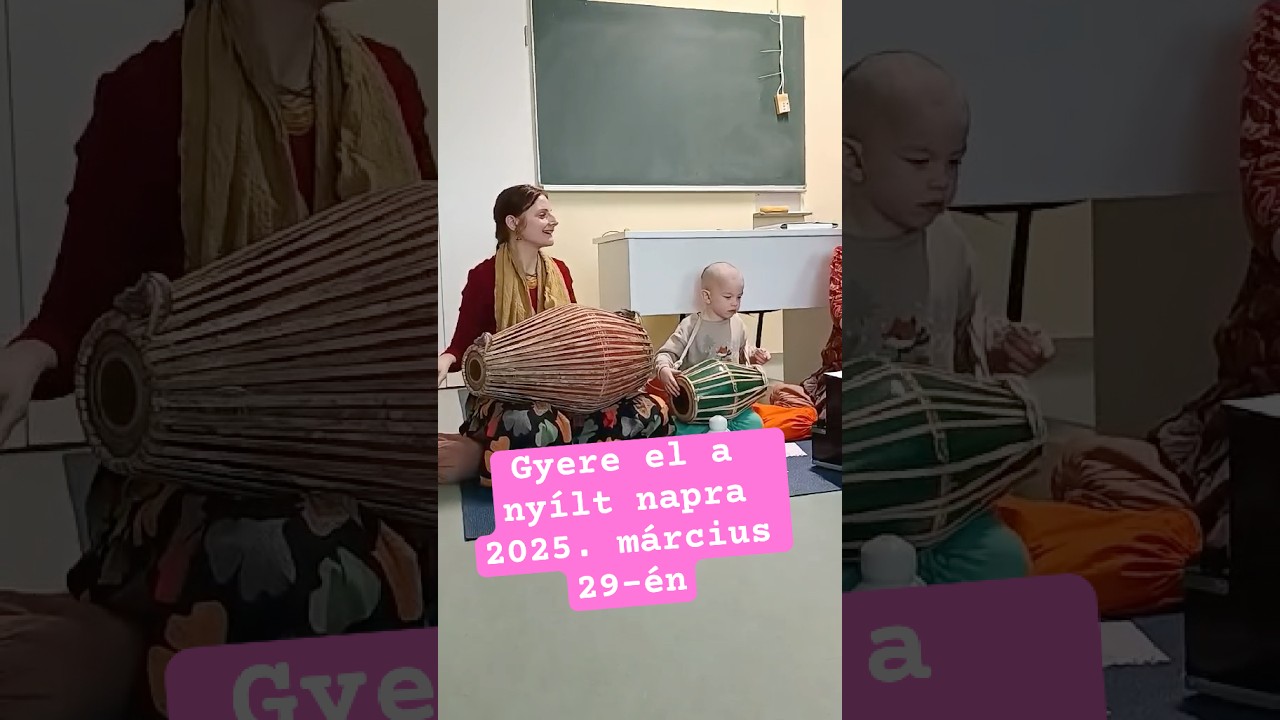 A zeneóránkra ezúttal oktatónk kisfia is csatlakozott. Próbáld ki te is óráinkat a nyílt napon.