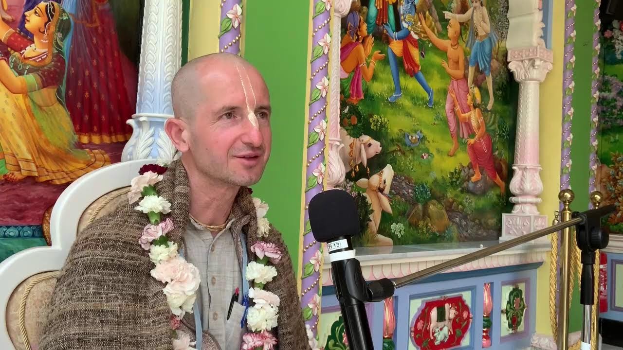 A boldogság ingyen van, az érzékkielégítésért fizetni kell – CC M 18.112. LilaSuka Dāsa