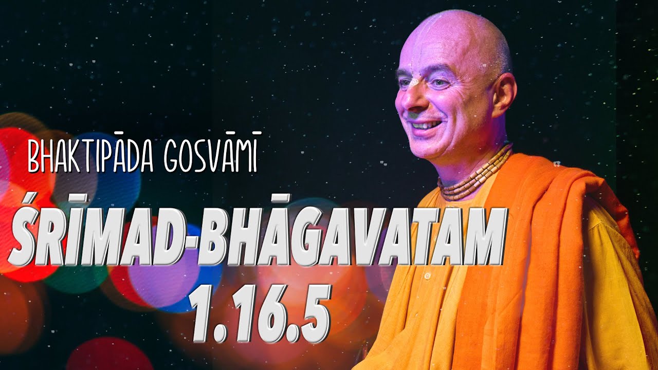 Reggeli Lecke, Budapest. Śrīmad-Bhāgavatam1.16.5. Bhaktipāda Gosvāmī