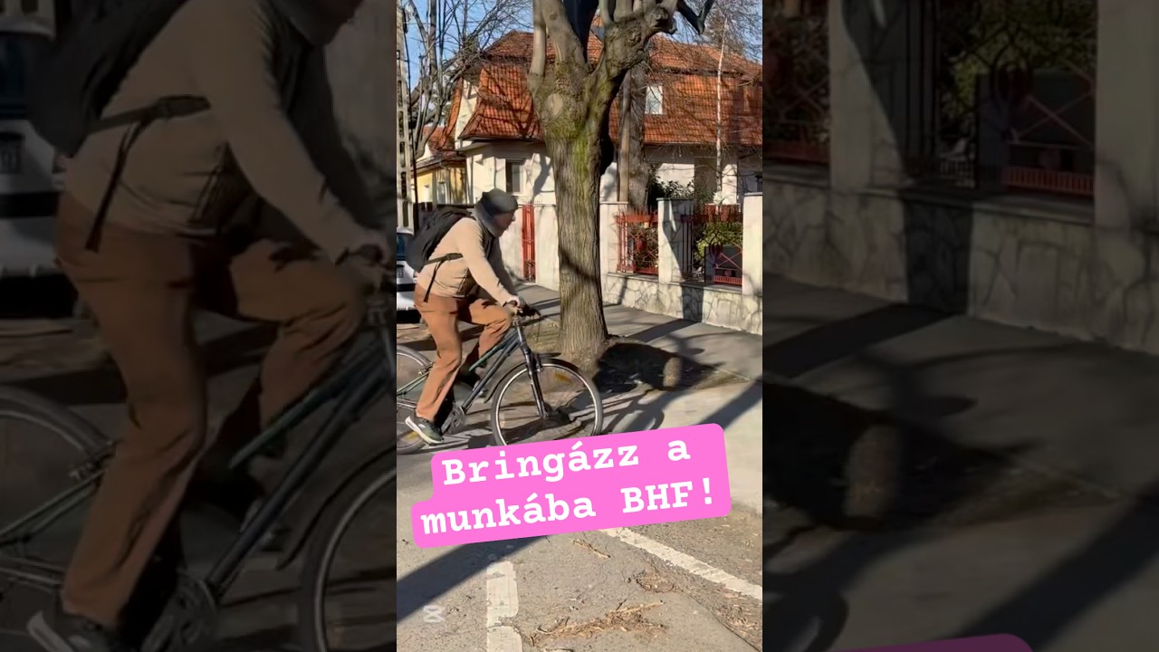 A BHF oktatói miért bringáznak a munkába? #jógafőiskolája #bhaktivedanta #bicikli