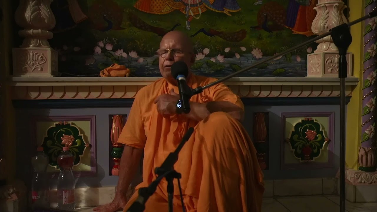 B. B. Govinda Swami – introduction to Vyasa-puja / Vyasa-puja bevezető