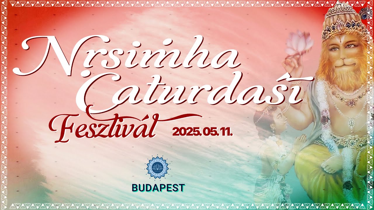 Nrsiṁha Caturdaśī fesztivál Budapest