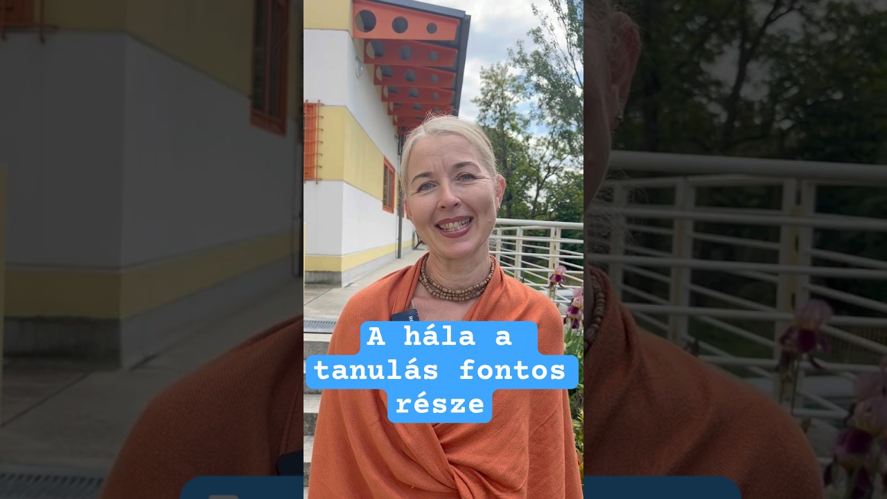 Szívből és játékosan emlékezünk iskolánk névadójára. A hála a tanulás fontos része. #bhaktivedanta