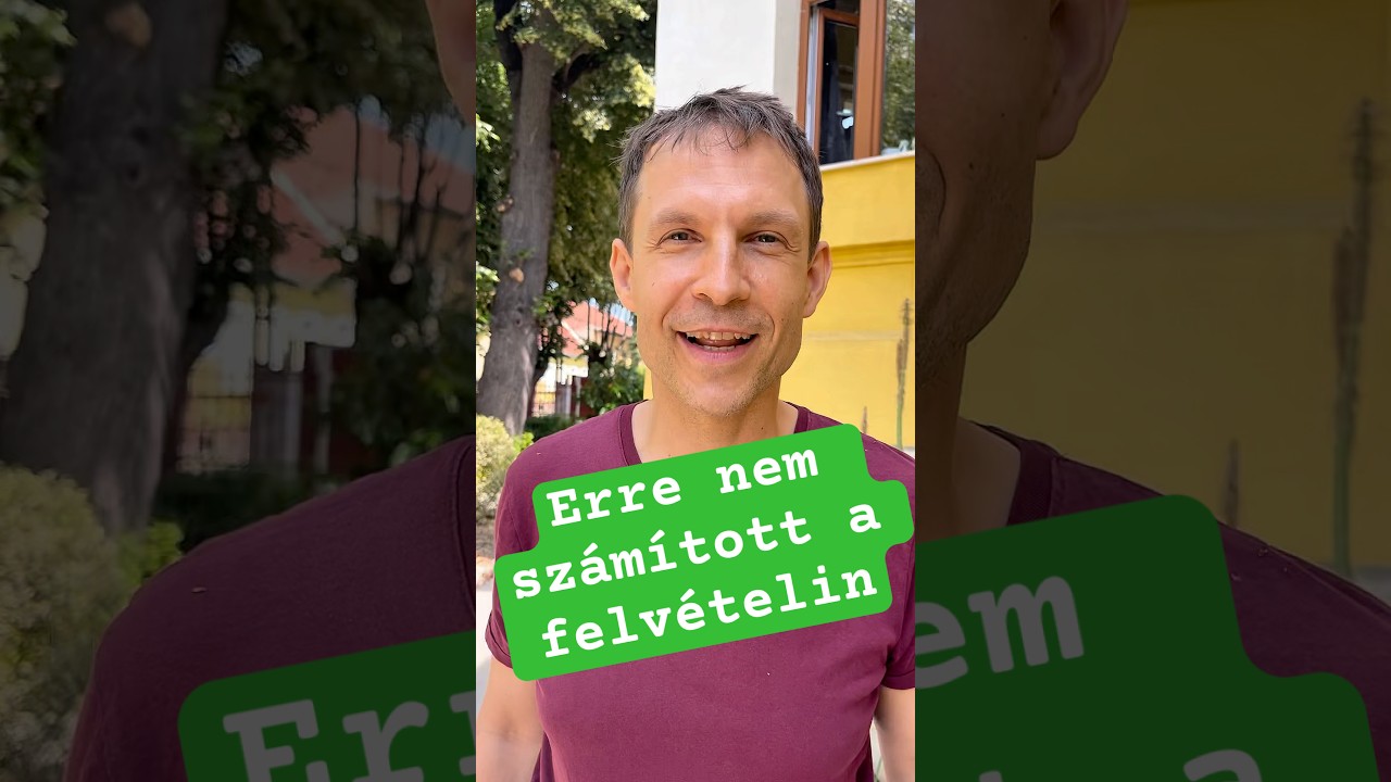 Erre nem számított a BHF felvételin Zénó. Nagy meglepetés érte. #jógafőiskolája #felvételi