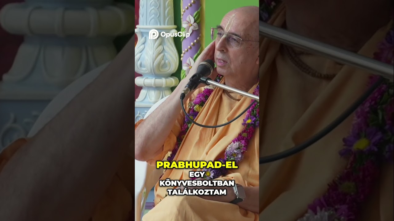 First meeting with Srila Prabhupada