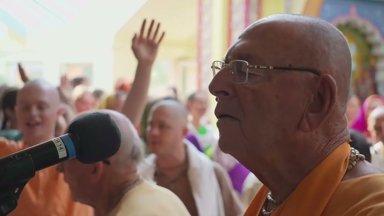 H.H. Sivarama Swami – Janmastami morning kirtan – 2024