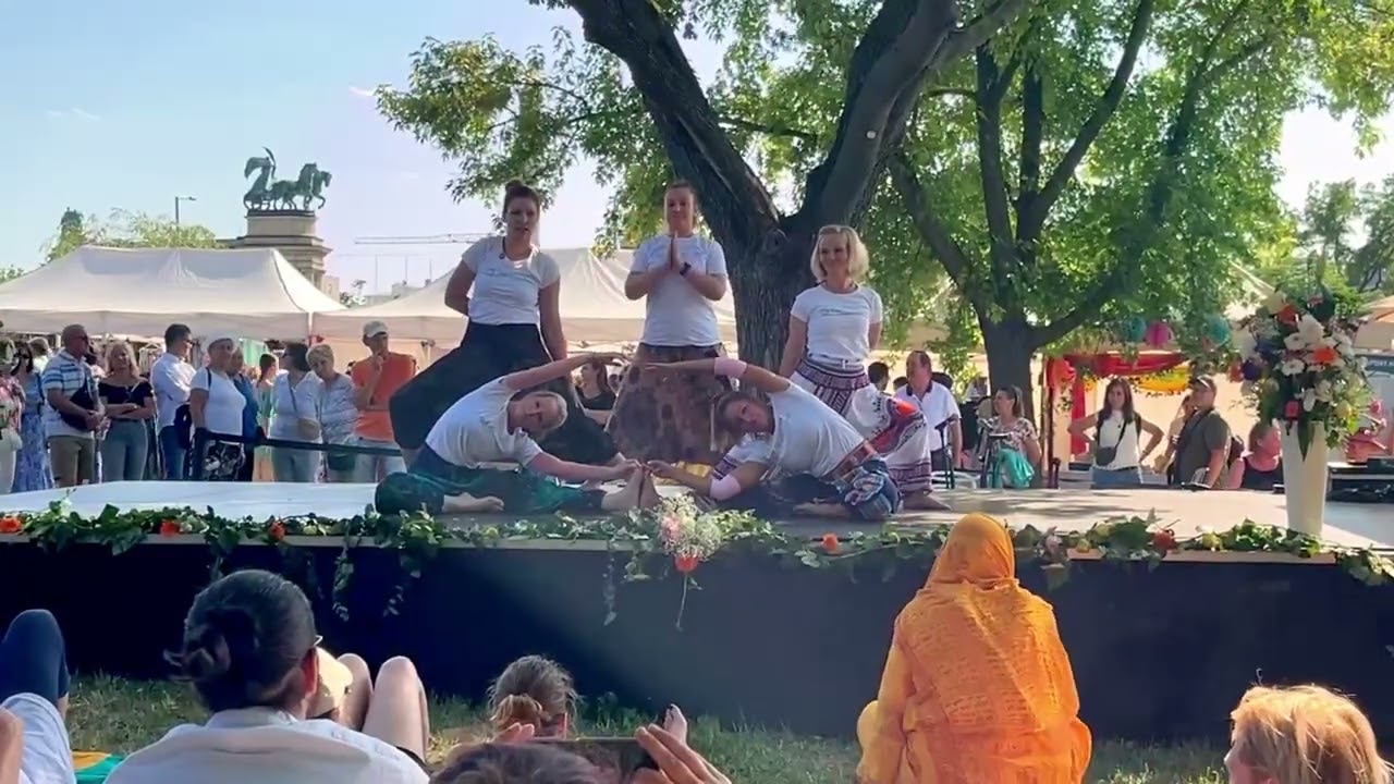 Szekérfesztivál 2025 – BHF Jógabemutató csapat fellépése