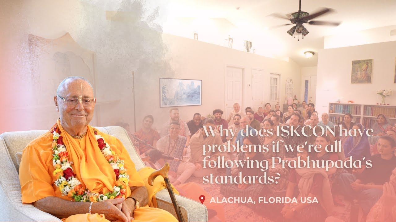 Why does ISKCON have problems if we follow Prabhupada’s standards? | Sivarama Swami